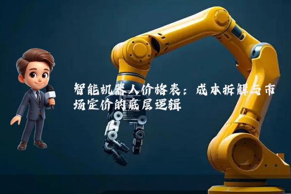 智能机器人价格表：成本拆解与市场定价的底层逻辑